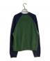 stussy (ステューシー) COLORBLOCKED RAGLAN KNIT CREW/カラーブロックドラグランニットクルー グリーン サイズ:S：20000円
