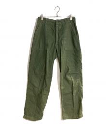 US ARMY（ユーエスアーミー）の古着「GLENN BERRY社 バックサテンベイカーパンツ」｜グリーン