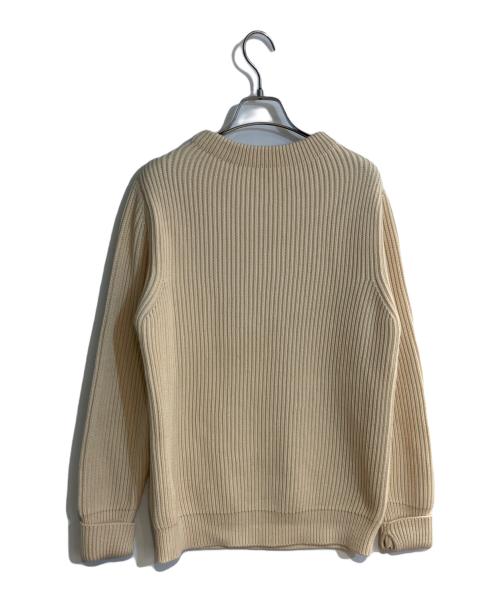 ANDERSEN-ANDERSEN（アンデルセン アンデルセン）ANDERSEN-ANDERSEN (アンデルセン アンデルセン) フィッシャーマンニット ベージュ サイズ:Sの古着・服飾アイテム