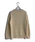 ANDERSEN-ANDERSEN (アンデルセン アンデルセン) フィッシャーマンニット ベージュ サイズ:S：12000円