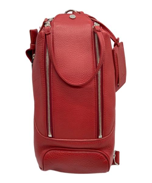 PELLE MORBIDA（ペッレモルビダ）PELLE MORBIDA (ペッレモルビダ) メイデンヴォヤージュ ボディバッグ レッドの古着・服飾アイテム