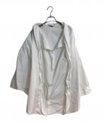BALENCIAGAバレンシアガ）の古着「LONG-SLEEVED SHIRTS BLOUSES」｜ホワイト