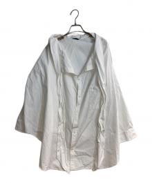 BALENCIAGA（バレンシアガ）の古着「LONG-SLEEVED SHIRTS BLOUSES」｜ホワイト
