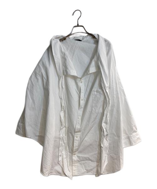 BALENCIAGA（バレンシアガ）BALENCIAGA (バレンシアガ) LONG-SLEEVED SHIRTS BLOUSES ホワイト サイズ:34の古着・服飾アイテム