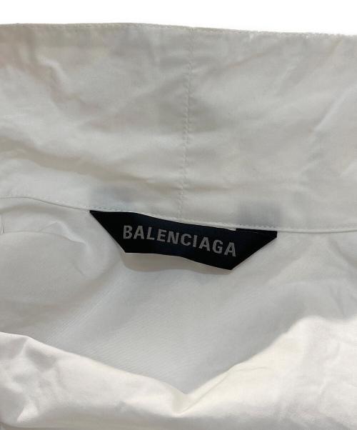 BALENCIAGA（バレンシアガ）BALENCIAGA (バレンシアガ) LONG-SLEEVED SHIRTS BLOUSES ホワイト サイズ:34の古着・服飾アイテム