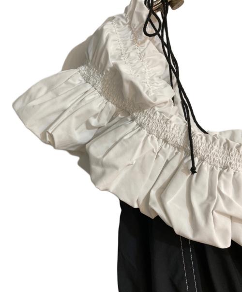 Snidel（スナイデル）Snidel (スナイデル) スモッキングキャミワンピース/1/ポリエステル ブラックの古着・服飾アイテム