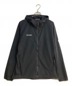 MAMMUTマムート）の古着「グラナイト ソフトシェル フーデッド ジャケット アジアンフィット」｜ブラック