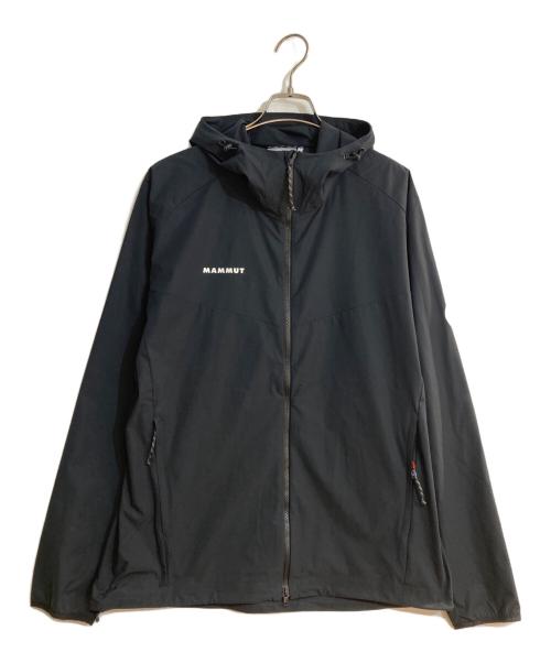 MAMMUT（マムート）MAMMUT (マムート) グラナイト ソフトシェル フーデッド ジャケット アジアンフィット ブラック サイズ:XLの古着・服飾アイテム