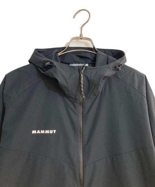 MAMMUT（マムート）MAMMUT (マムート) グラナイト ソフトシェル フーデッド ジャケット アジアンフィット ブラック サイズ:XLの古着・服飾アイテム