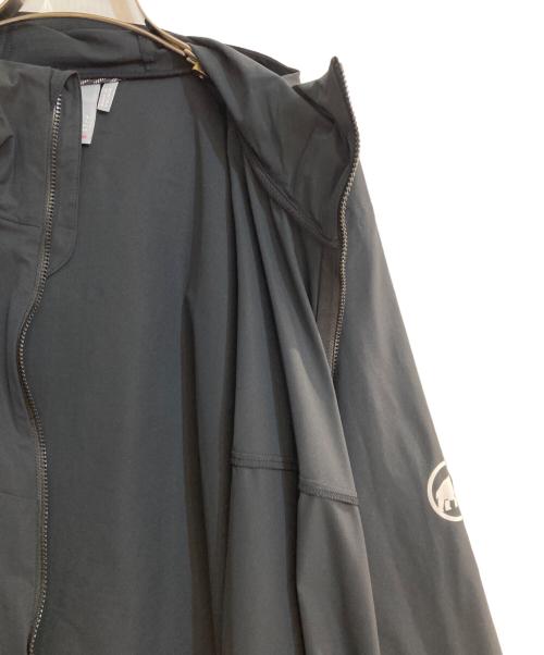 MAMMUT（マムート）MAMMUT (マムート) グラナイト ソフトシェル フーデッド ジャケット アジアンフィット ブラック サイズ:XLの古着・服飾アイテム