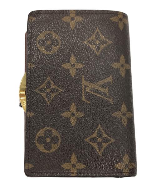 LOUIS VUITTON（ルイ ヴィトン）LOUIS VUITTON (ルイ ヴィトン) がま口財布 ブラウンの古着・服飾アイテム