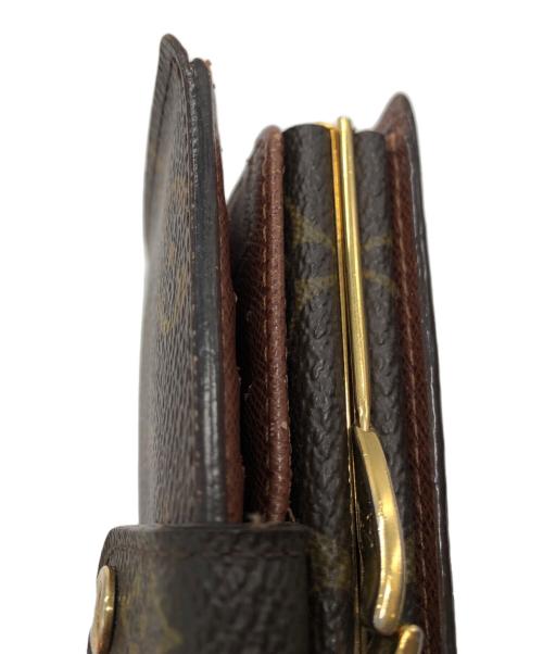 LOUIS VUITTON（ルイ ヴィトン）LOUIS VUITTON (ルイ ヴィトン) がま口財布 ブラウンの古着・服飾アイテム