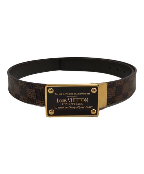 LOUIS VUITTON（ルイ ヴィトン）LOUIS VUITTON (ルイ ヴィトン) サンチュール アヴァントゥール ブラウンの古着・服飾アイテム