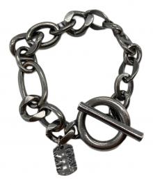 PAUL SMITH（ポールスミス）の古着「マンテルチェーンブレスレット」｜シルバー