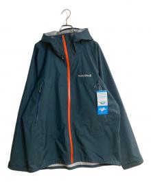 mont-bell（モンベル）の古着「ストームクルーザージャケット」｜グリーン