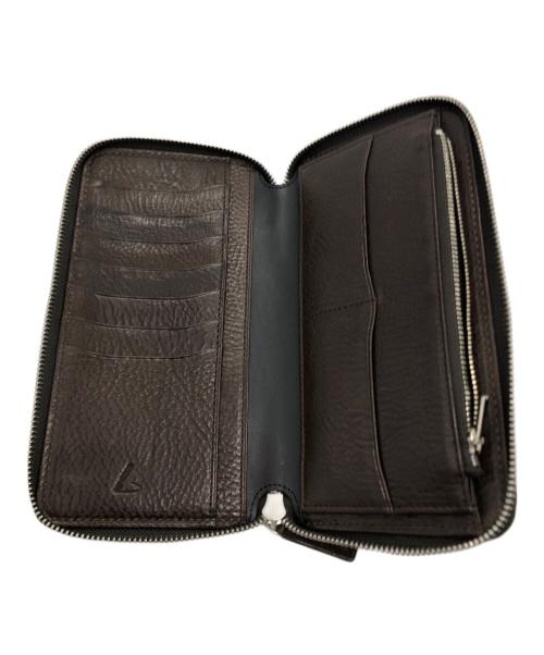 土屋鞄（ツチヤカバン）土屋鞄 (ツチヤカバン) ウルバーノ ファスナーロングウォレット ブラウンの古着・服飾アイテム