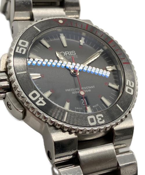 ORIS（オリス）ORIS (オリス) AQUIS RED リミテッドエディション ブラックの古着・服飾アイテム