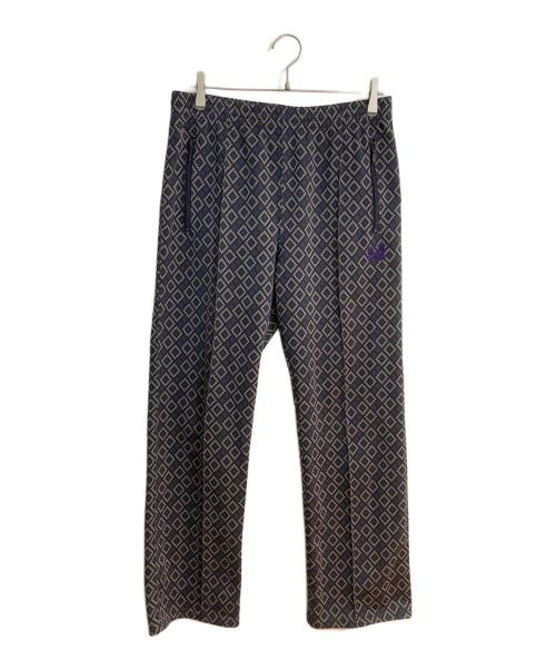 Needles（ニードルズ）Needles (ニードルズ) JOURNAL STANDARD (ジャーナルスタンダード) 別注パピヨン刺繍 総柄 トラックパンツ ブラック サイズ:Mの古着・服飾アイテム