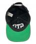 中古・古着 stussy (ステューシー) STU Arch Strapback Cap/ステューシー エスティーユー アーチ ストラップバック キャップ ブラック：8000円