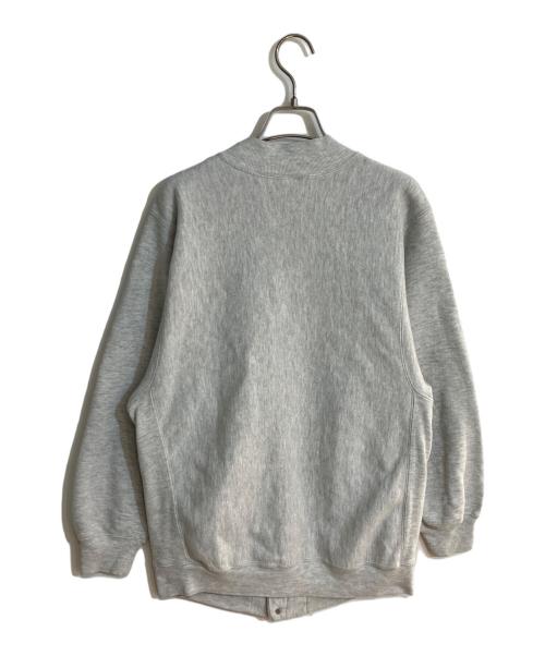 Champion（チャンピオン）Champion (チャンピオン) リバースウィーブスウェットスナップカーディガン グレー サイズ:Mの古着・服飾アイテム