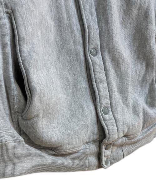 Champion（チャンピオン）Champion (チャンピオン) リバースウィーブスウェットスナップカーディガン グレー サイズ:Mの古着・服飾アイテム