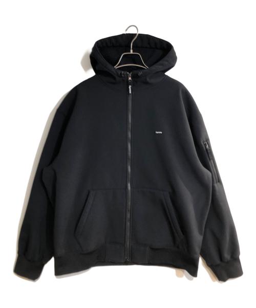SUPREME（シュプリーム）Supreme (シュプリーム) WINDSTOPPER Zip Up Hooded Sweatshirt ブラック サイズ:Lの古着・服飾アイテム