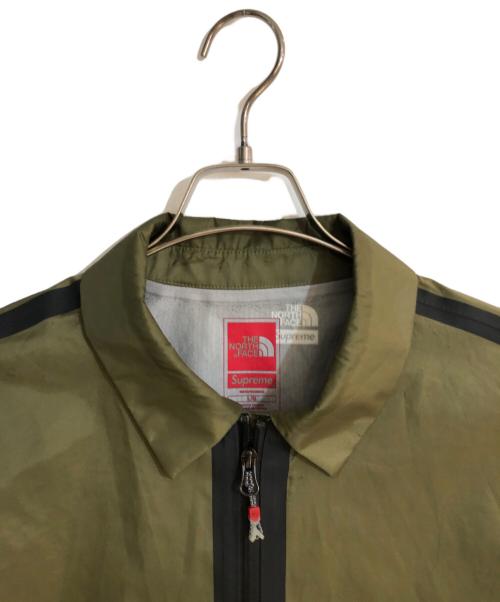 SUPREME（シュプリーム）Supreme (シュプリーム) THE NORTH FACE (ザ ノース フェイス) TAPE SEAM COACHES JACKET グリーン サイズ:Ｌの古着・服飾アイテム
