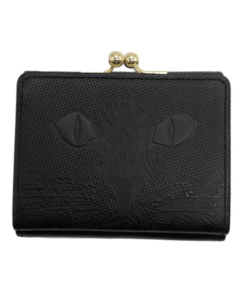 大関の文庫革（オオゼキノブンコガワ）大関の文庫革 (オオゼキノブンコガワ) 3つ折り財布 ブラック 未使用品の古着・服飾アイテム