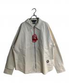 DIESELディーゼル）の古着「S-TIVY JACKET ジップアップライトジャケット」｜ベージュ