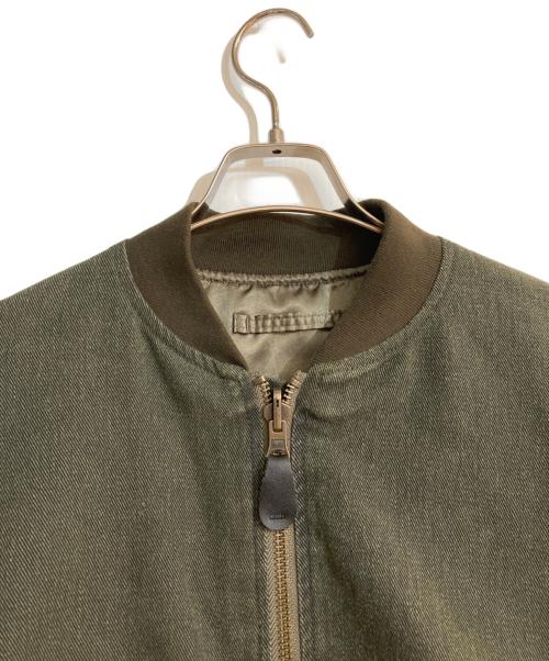 BEAMS（ビームス）BEAMS (ビームス) Fade Bomber Jacket/ボンバージャケット カーキ サイズ:Mの古着・服飾アイテム