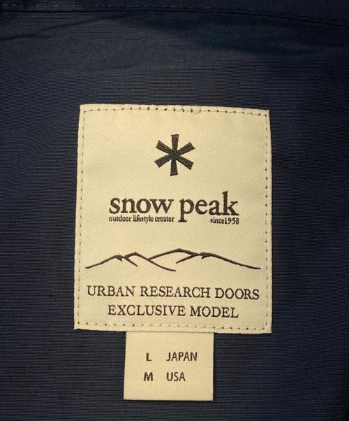 Snow peak（スノーピーク）Snow peak (スノーピーク) URBAN RESEARCH DOORS (アーバンリサーチドアーズ) マウンテンパーカー ネイビー サイズ:Ｌの古着・服飾アイテム