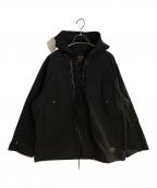 AT-DIRTYアットダーティ）の古着「D-2 WEATHER PARKA」｜ブラック