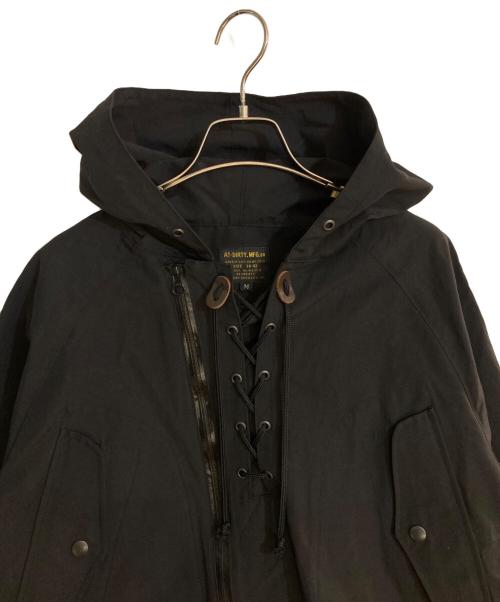 AT-DIRTY（アットダーティ）AT-DIRTY (アットダーティ) D-2 WEATHER PARKA ブラック サイズ:36-42の古着・服飾アイテム