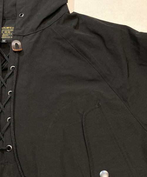 AT-DIRTY（アットダーティ）AT-DIRTY (アットダーティ) D-2 WEATHER PARKA ブラック サイズ:36-42の古着・服飾アイテム