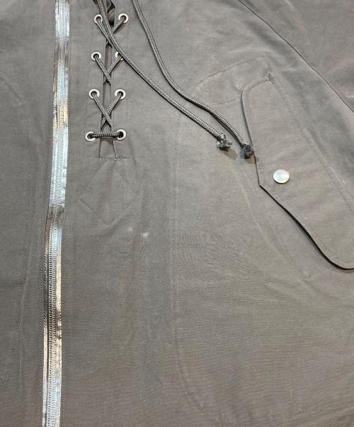 AT-DIRTY（アットダーティ）AT-DIRTY (アットダーティ) D-2 WEATHER PARKA ブラック サイズ:36-42の古着・服飾アイテム