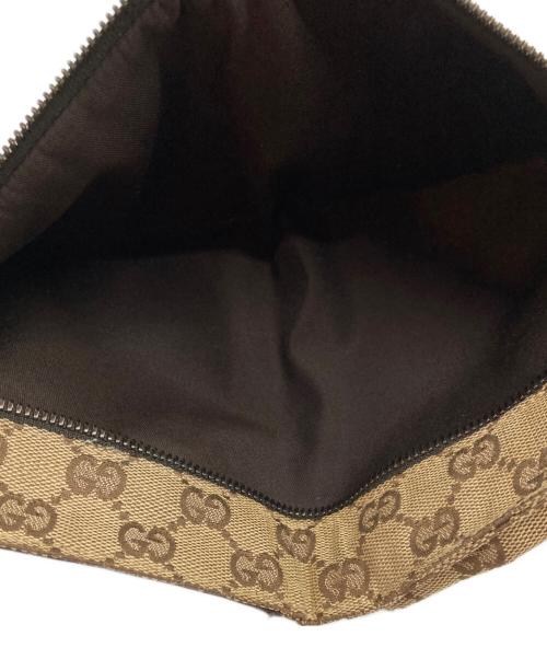 GUCCI（グッチ）GUCCI (グッチ) ウエストポーチ ブラウンの古着・服飾アイテム