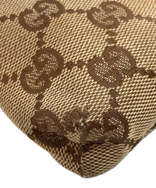 GUCCI（グッチ）GUCCI (グッチ) ウエストポーチ ブラウンの古着・服飾アイテム