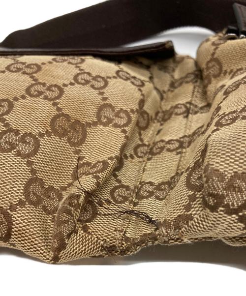GUCCI（グッチ）GUCCI (グッチ) ウエストポーチ ブラウンの古着・服飾アイテム