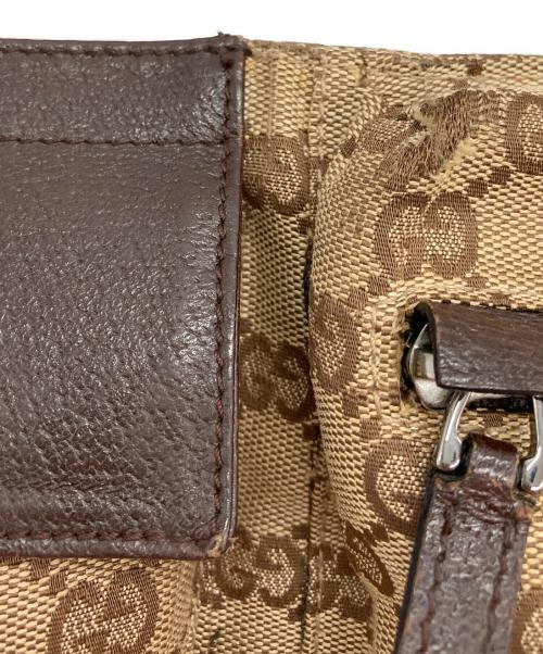 GUCCI（グッチ）GUCCI (グッチ) ウエストポーチ ブラウンの古着・服飾アイテム
