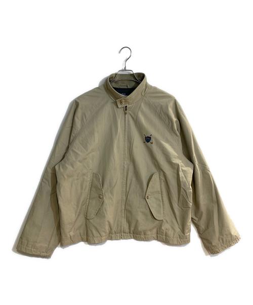 POLO RALPH LAUREN（ポロ・ラルフローレン）POLO RALPH LAUREN (ポロ・ラルフローレン) ジップアップジャケット ベージュ サイズ:Ｌの古着・服飾アイテム