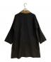 tricot COMME des GARCONS (トリココムデギャルソン) ウールテンセルラウンドカラーコート ブラック サイズ:S：15000円
