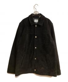LEVI'S×JJJJound（リーバイス×ジョウンド）の古着「スウェードコーチジャケット」｜ブラック