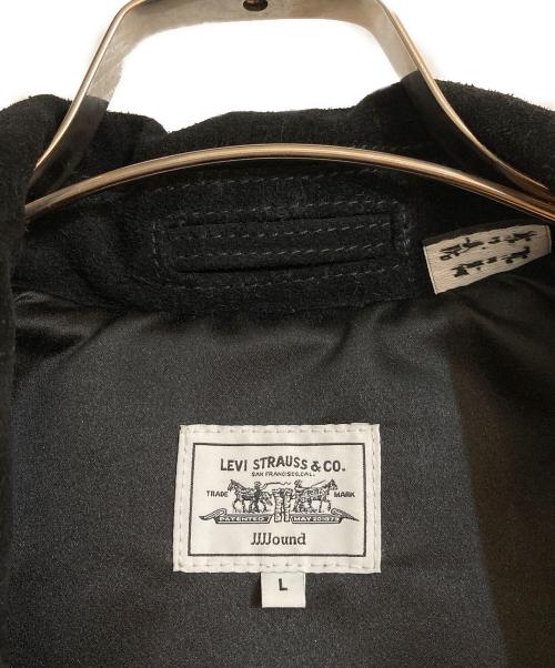 LEVI'S（リーバイス）LEVI'S (リーバイス) JJJJound (ジョウンド) スウェードコーチジャケット ブラック サイズ:Ｌの古着・服飾アイテム