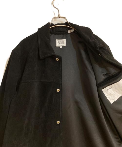 LEVI'S（リーバイス）LEVI'S (リーバイス) JJJJound (ジョウンド) スウェードコーチジャケット ブラック サイズ:Ｌの古着・服飾アイテム