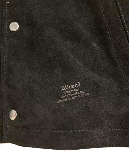 LEVI'S（リーバイス）LEVI'S (リーバイス) JJJJound (ジョウンド) スウェードコーチジャケット ブラック サイズ:Ｌの古着・服飾アイテム