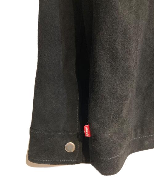LEVI'S（リーバイス）LEVI'S (リーバイス) JJJJound (ジョウンド) スウェードコーチジャケット ブラック サイズ:Ｌの古着・服飾アイテム