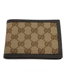 GUCCI（グッチ）の古着「2つ折り財布」｜ブラウン