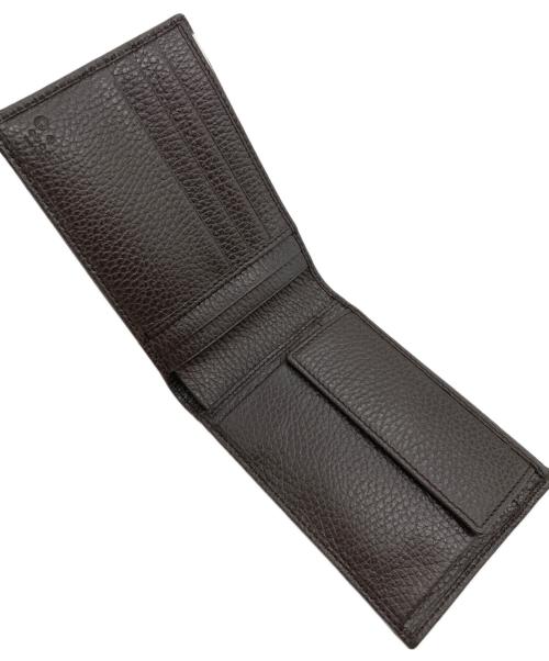 GUCCI（グッチ）GUCCI (グッチ) 2つ折り財布 ブラウンの古着・服飾アイテム
