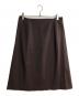 BOTTEGA VENETA (ボッテガベネタ) ウールスカート ブラウン サイズ:40：8000円