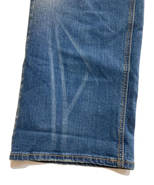 pandiesta japan（パンディエスタジャパン）PANDIESTA JAPAN (パンディエスタジャパン) パンダ刺繍デニムパンツ インディゴ サイズ:W34の古着・服飾アイテム